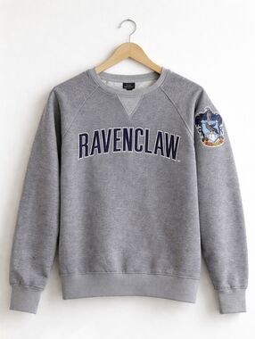 ✨2/$25 Harry Potter~Raven Claw~Universal Studios~Embroidery~ Patch Hoodie~XS